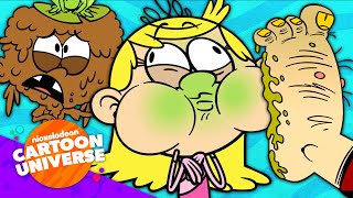 51 Grossest Loud House Moments EVER 🤢  Nicktoons [upl. by Kcirb]