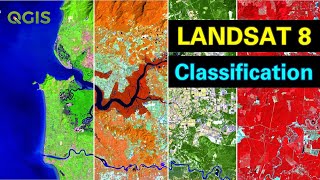 Landsat 8 Image Classification using QGIS [upl. by Lebiram214]