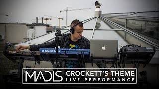 Jan Hammer  Crocketts Theme vs Madis  Nightwalk Madis Live Cover [upl. by Ylera]