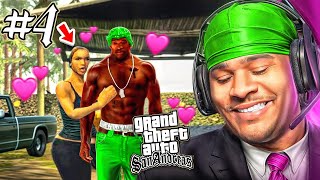 MY NEW GIRLFRIEND Part 4  GTA San Andreas [upl. by Nhojleahcim]