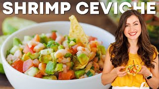 Quick and Easy SHRIMP CEVICHE Recipe [upl. by Acile]