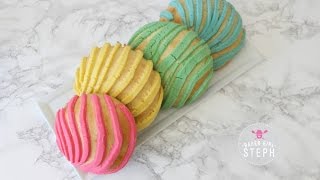 HOW TO MAKE CONCHAS  Easy Pan Dulce [upl. by Bibbye]