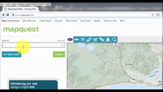 How to Use Mapquest [upl. by Eyatnod]