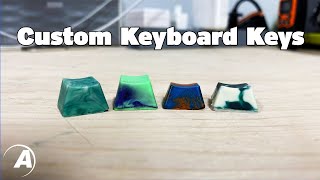 Making Your Own Custom Keyboard Keys  Alumilite [upl. by Llenrod]