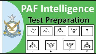 Paf Intelligence Test  Complete Solving Method and Some Tips  PAF NonVerbal test Preparation 2019 [upl. by Eldwen]