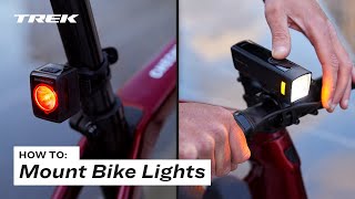 How To Mount Your Bike Lights [upl. by Wun343]