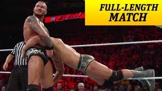 FULLLENGTH MATCH  Raw  Cody Rhodes vs Randy Orton [upl. by Johnson]