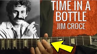 Time In a Bottle  Jim Croce  Guitar Lesson [upl. by Navap747]