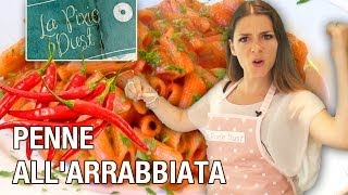 Penne allArrabbiata  The Angry Penne  Italian Pasta Recipes [upl. by Nyloc]