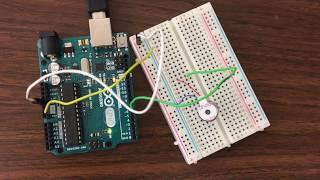 Arduino Basics How To Vibrating Motor [upl. by Reichert]