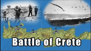 Battle of Crete  Greece May 1941 [upl. by Norvin]