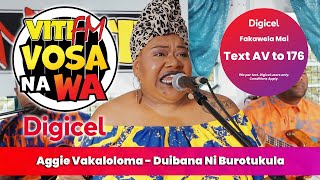 Aggie Vakaloloma  Duibana Ni Burotukula VitiFM Vosa Na Wa [upl. by Baler]