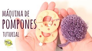 TIPS Cómo usar la máquina para hacer pompones [upl. by Arataj]