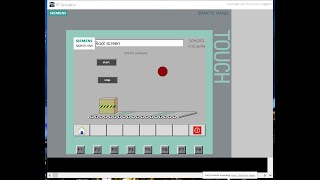 HMI Programming tutorial TIA Portal  1 HMI Design for Conveyor [upl. by Acirred]