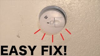 Smoke Alarm Randomly Going Off  Easy Fix [upl. by Grantland797]