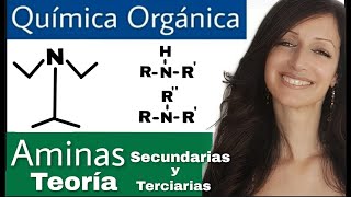 AMINAS SECUNDARIAS y TERCIARIAS  Teoría  QUÍMICA ORGÁNICA [upl. by Ziwot]