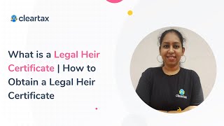 What is a Legal Heir Certificate  How to Obtain It [upl. by Anirret]