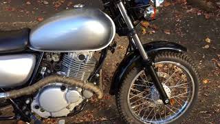 Suzuki TU 250x scrambler mods [upl. by Pilihp93]