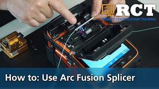 How to Use Arc Fusion Splicer [upl. by Wes]