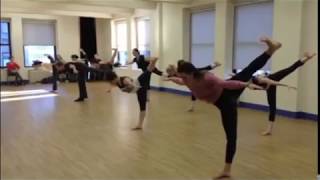 Matt Mattox Freestyle Jazz Dance TechniqueChoreography  Taught by Bob Boross [upl. by Alyose]