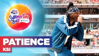 KSI  Patience Live at Capitals Summertime Ball 2022  Capital [upl. by Natfa]