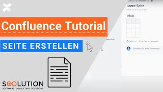 Confluence Seite erstellen  Confluence Tutorial deutsch [upl. by Silma]