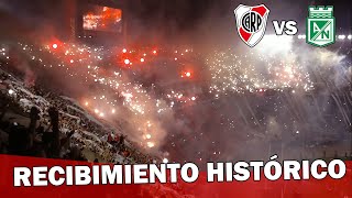 El MEJOR Recibimiento DEL MUNDO  RIVER PLATE vs Atlético Nacional  Copa Sudamericana 2014 [upl. by Ob587]