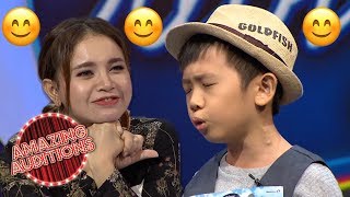 CUTEST Ever Idols Contestant STUNS Judges With Bruno Mars Cover  Amazing Auditions [upl. by Seagraves]