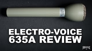 ElectroVoice 635A Handheld Interview Mic Review  Test [upl. by Amabelle151]