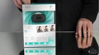 Logitech C525 Webcam Test  Review  Unboxing German [upl. by Akino]