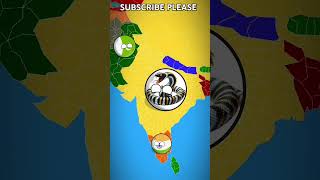 India Pakistan vs China countries ball parts 8 [upl. by Artiek]