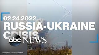 RussiaUkraine Crisis February 24 2022 [upl. by Yousuf]