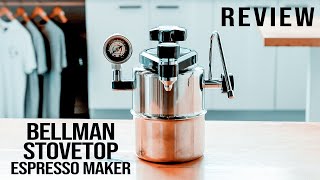 Bellman CX25P Stovetop Espresso Maker  Review [upl. by Noevad914]