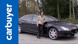 Maserati Quattroporte indepth review  Carbuyer [upl. by Ion]