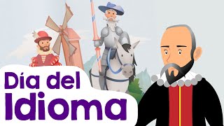 DÍA DEL IDIOMA ESPAÑOL para niños Resumen  23 de abril DÍA DEL LIBRO para niños [upl. by Rumney]