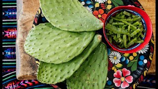 How to Prep and Cook Nopales [upl. by Robbi23]