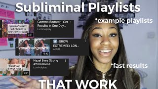 how i made a subliminal playlist that WORKS  esther [upl. by Cerell]