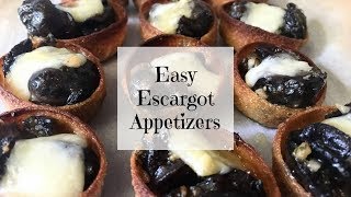 Easy Escargot Appetizers [upl. by Fabron]