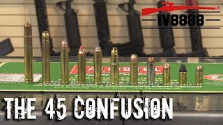 Firearms Facts The 45 Confusion [upl. by Austreng]