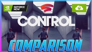 Control GeForce NOW vs Google Stadia vs Xbox Cloud Gaming Comparison [upl. by Rexford]