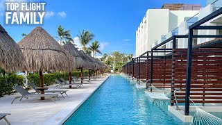 FINEST PLAYA MUJERES  Cancun Modern AllInclusive  Full Tour in 4K [upl. by Aneg]