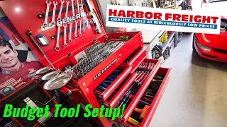 Ultimate Toolbox Organization and Setup  Harbor Freight US General 5 Drawer Tool Cart [upl. by Theodoric]