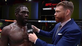 Jared Cannonier Octagon Interview  UFC Vegas 66 [upl. by Harrietta]