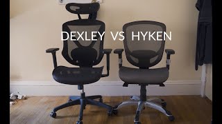 Dexley vs Hyken Staples Office Chairs Comparison [upl. by Sassan793]