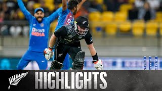 India Win Another Super Over Thriller  FULL HIGHLIGHTS  BLACKCAPS v India  4th T20 2020 [upl. by Arihsa]