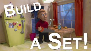 Stop Motion Tutorial Build a Set Part One [upl. by Becky]