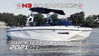 The 2021 Nautique G23 Whats New  In Depth With N3 Boatworks [upl. by Isabella475]