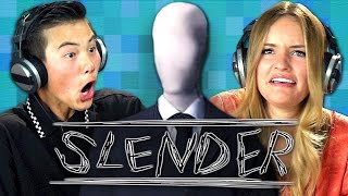 SLENDER Teens React Gaming [upl. by Mendez]