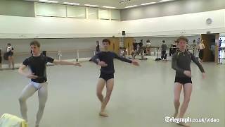 Mariinsky Ballet Class at ROH [upl. by Ahtel173]