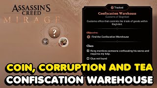 Assassins Creed Mirage  Confiscation Warehouse Walkthrough [upl. by Fotina]